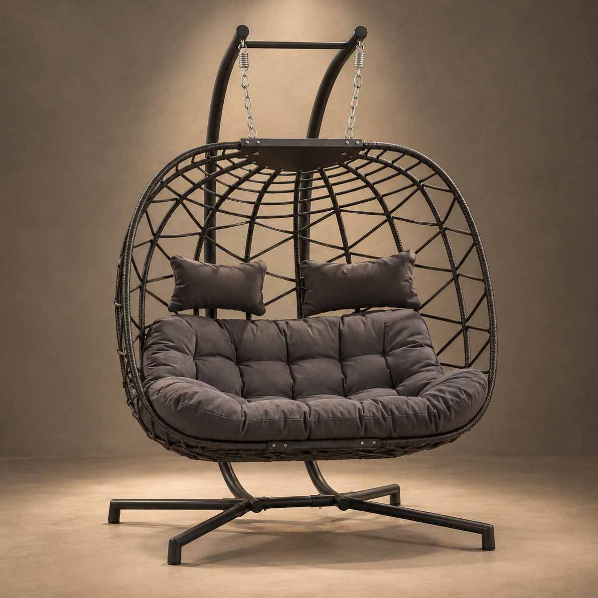Le Nid à Deux in Ardoise charcoal gray